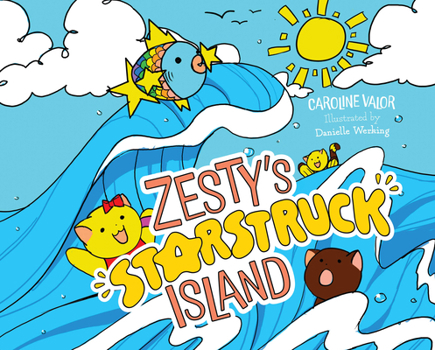 Hardcover Zesty's Starstruck Island Book