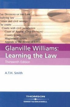 Paperback Glanville Williams: Learning the Law Book