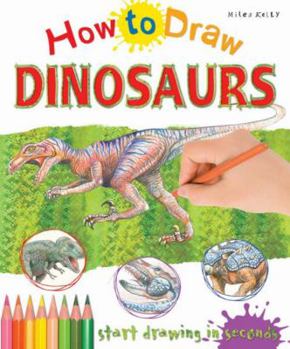 Paperback How to Draw Dinosaurs: Start Drawing in Seconds Book