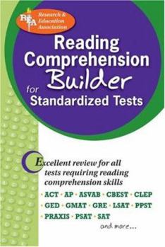 Paperback Reading Comprehension Builder for Admission and Standardized Tests Book
