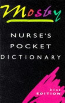 Paperback Mosby Nurse's Pocket Dictionary Book