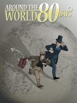 Hardcover Around The World In 80 Days Book
