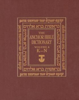 Hardcover The Anchor Bible Dictionary, Volume 4 Book