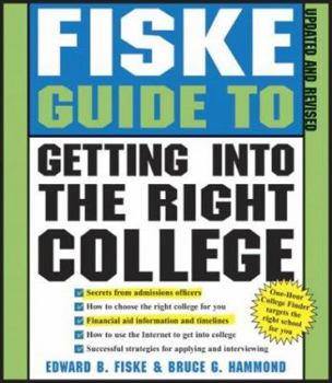 Paperback Fiske Guide to Getting into the Right College Book