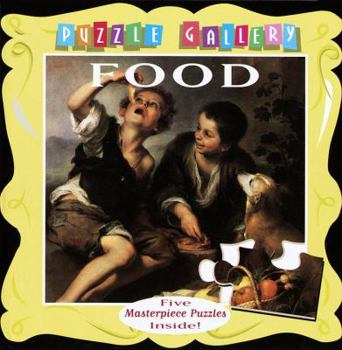 Hardcover Puzzle Gallery Food Book
