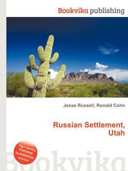 Paperback Russian Settlement, Utah Book