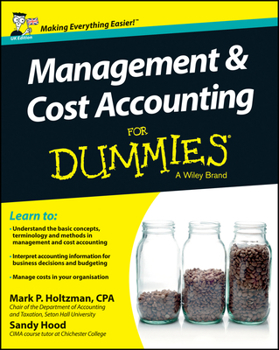 Paperback Management and Cost Accounting for Dummies Book