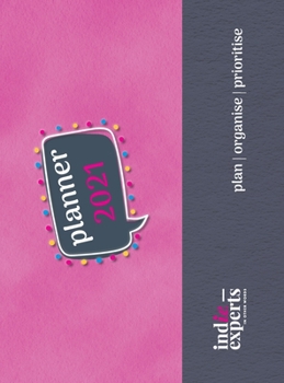 Hardcover Pop Planner 2021 H/B Pink Cover Book