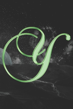 Paperback Y Journal: A Monogram Y Initial Capital Letter Notebook For Writing And Notes: Great Personalized Gift For All First, Middle, Or Book