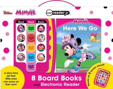 Board book Disney Junior Minnie: Me Reader Jr 8 Board Books and Electronic Reader Sound Book Set [With Battery] Book