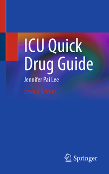 Paperback ICU Quick Drug Guide Book