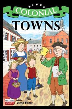 Hardcover Colonial Towns Book