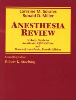 Paperback Anesthesia Review: A Study Guide to Anesthesia, 5th Edition, and Basics of Anesthesia, 4th Edition Book