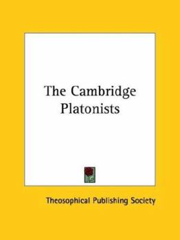 Paperback The Cambridge Platonists Book