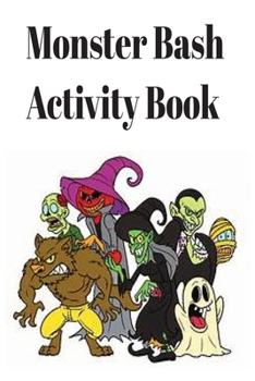 Paperback Monster Bash Coloring Book