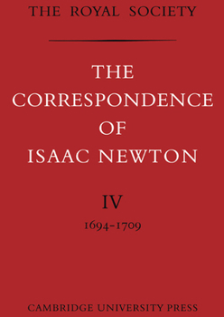 Paperback The Correspondence of Isaac Newton Book