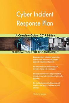 Paperback Cyber Incident Response Plan A Complete Guide - 2019 Edition Book