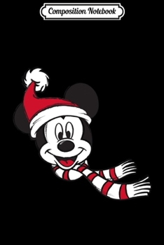 Paperback Composition Notebook: Disney Christmas Santa Hat Swea Journal/Notebook Blank Lined Ruled 6x9 100 Pages Book