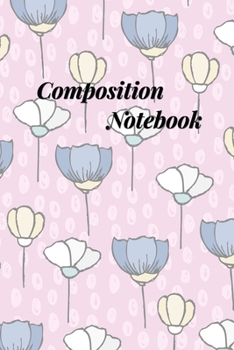 Paperback Composition Notebook: College Ruled 6" x 9" Cute Forest Writing Notes Journal, Office, Kids, School and college student. Book