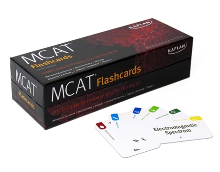 Paperback MCAT Flashcards: 1000 Cards to Prepare You for the MCAT Book