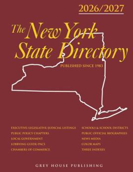 Paperback New York State Directory, 2026/27: Print Purchase Includes 1 Year Free Online Access Book