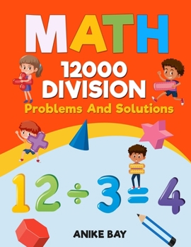 Paperback Math 12000 DIVISION: Problems and Solutions Book