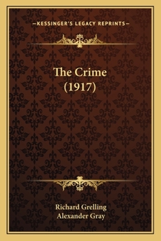 Paperback The Crime (1917) Book
