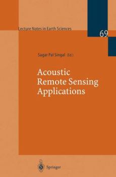 Paperback Acoustic Remote Sensing Applications Book