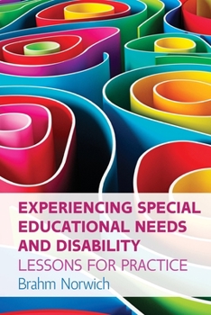 Paperback Experiencing Special Educational Needs and Disability Book