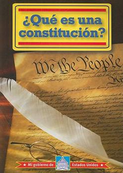 Paperback ¿Qué Es Una Constitución? (What Is a Constitution?) [Spanish] Book