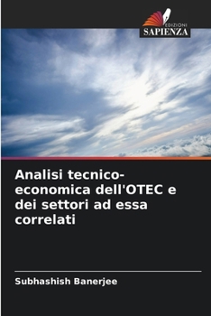 Paperback Analisi tecnico-economica dell'OTEC e dei settori ad essa correlati [Italian] Book