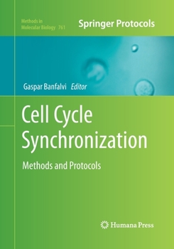 Paperback Cell Cycle Synchronization: Methods and Protocols Book
