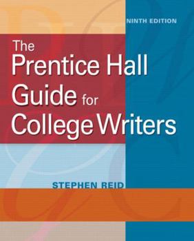 Hardcover The Prentice Hall Guide for College Writers Book