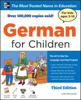 Hardcover German for Children with Two Audio Cds, Third Edition Book