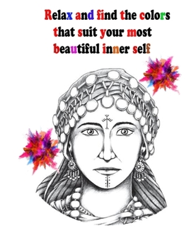 Paperback Relax And Find The Colors That Suit Your Most Beautiful Inner Self Book