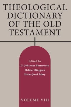 Paperback Theological Dictionary of the Old Testament, Volume VIII Book