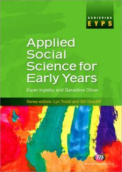 Paperback Applied Social Science for Early Years Book