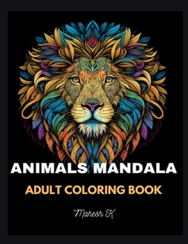 Paperback Animals Mandala Book