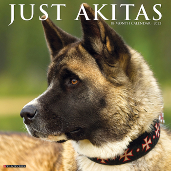 Calendar Just Akitas 2022 Wall Calendar (Dog Breed) Book