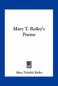 Paperback Mary T. Reiley's Poems Book