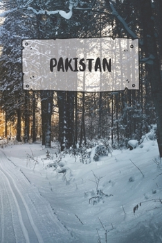 Paperback Pakistan: Ruled Travel Diary Notebook or Journey Journal - Lined Trip Pocketbook for Men and Women with Lines Book