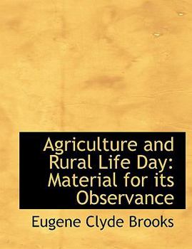 Agriculture and Rural Life Day : Material for its Observance