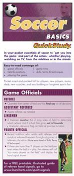 Cards Compact Soccer Basics Book