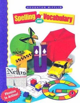 Houghton Mifflin Spelling and Vocabulary: Level 3