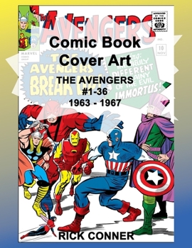 Paperback Comic Book Cover Art THE AVENGERS #1-36 1963 - 1967 Book