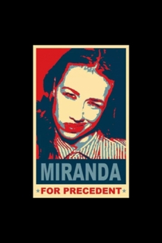 Miranda Sings Miranda For Precedent: Blank Lined Notebook Journal for Work, School, Office | 6x9 110 page