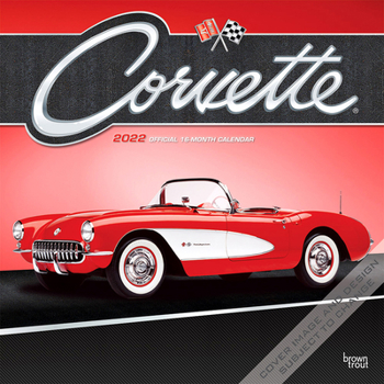 Calendar Corvette 2022 Square Book