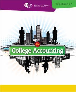 Paperback College Accounting Study Guide and Working Papers, Chapters 1-9 Book