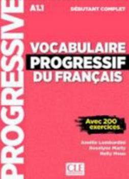 Paperback Vocabulaire progressif débutant complet + CD nouvelle couverture [French] Book