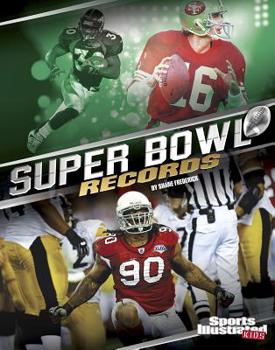 Hardcover Super Bowl Records Book